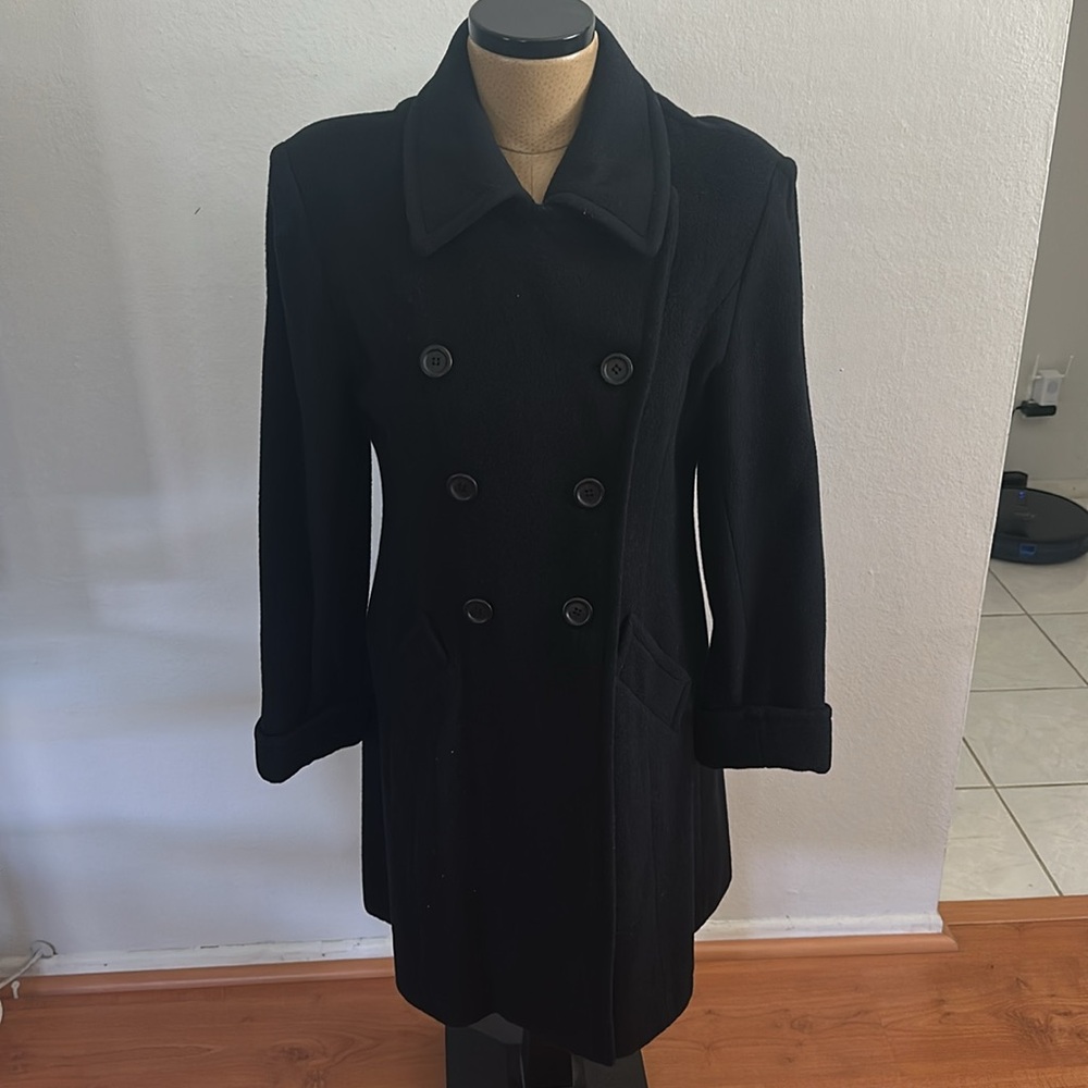Anna Moda Wool Coat - Picture 2 of 7
